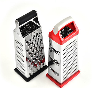 热卖4面钢多功能蔬菜奶酪刨丝器带储物盒 - Product Image 2