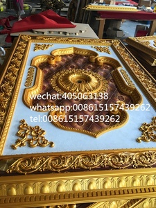 Çoklu stilleri avrupa lüks süslü saray PS sanatsal tavan için dekorasyon - Product Image 3