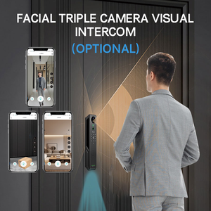 Serratura Intelligente WiFi Tuya con Riconoscimento Facciale 3D, Lettore di Vene Palmari e Impronte Digitali per la Sicurezza Domestica - Product Image 3