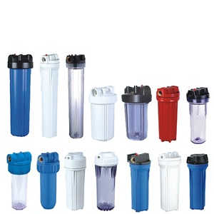 For 1812-50GPD 5 <strong>10</strong> 20 Inch Water Filter Housing Clear Cartridge Filter Housing 1/2/3 Stage Water Filter <strong>Tank</strong>-<strong>L</strong> for RO Systemess - Product Image 1