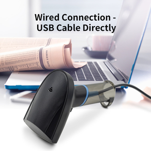 Escáner industrial de mano Android pequeño HZTZ N15 con tecnología de código de barras CIS 1D/2D con cable USB disponible en existencias - Product Image 3