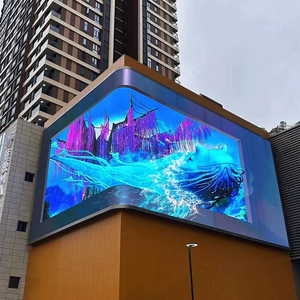 Không thấm nước ngoài trời P5 P6 P8 P10 đường phố kỹ thuật số dấu hiệu biển quảng cáo pantalla bảng điều chỉnh dễ dàng cài đặt LED hiển thị <span class=keywords><strong>video</strong></span> tường - Product Image 2