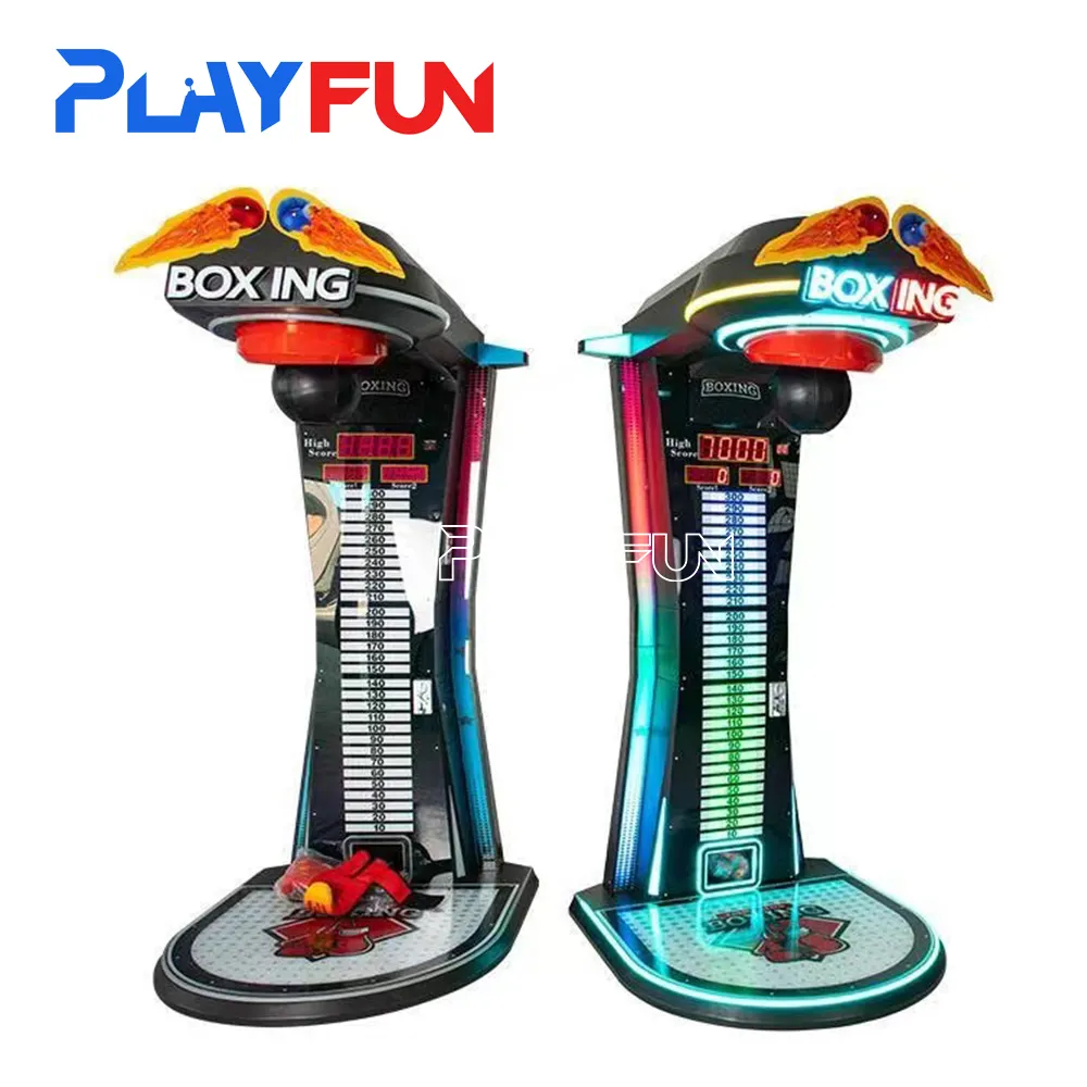 Playfun, оптовая продажа, дешевая цена, Крытый Спортивный Электрический игровой центр с монетоприемником, аркадный Боксерский Игровой Автомат для развлечений