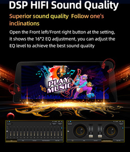 Touch Screen universale Autoradio Android Autoradio 2.5D lettore multimediale di navigazione GPS 2 Din Car Audio Stereo - Product Image 6