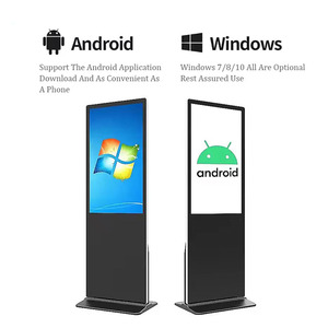 Precio de fábrica Smart Indoor 4K Hd Señalización digital Windows Android Pantalla táctil Quiosco Lcd Reproductor de publicidad Displayer - Product Image 6