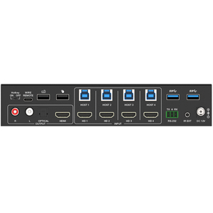 4K60 4x1 HDMI无缝超高清视频和USB 3.0 KVM切换器，带多查看器控制 - Product Image 5