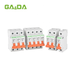 Mini disyuntor miniatura eléctrico MCB 2P AC certificado CE con corriente nominal de 25A y protección LI LSI - Product Image 6