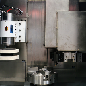 Sistema de control CNC GSK automático de servicio pesado KD800 KD500 Torno vertical de eje C Motor de husillo único Nueva condición para servicio mediano - Product Image 4