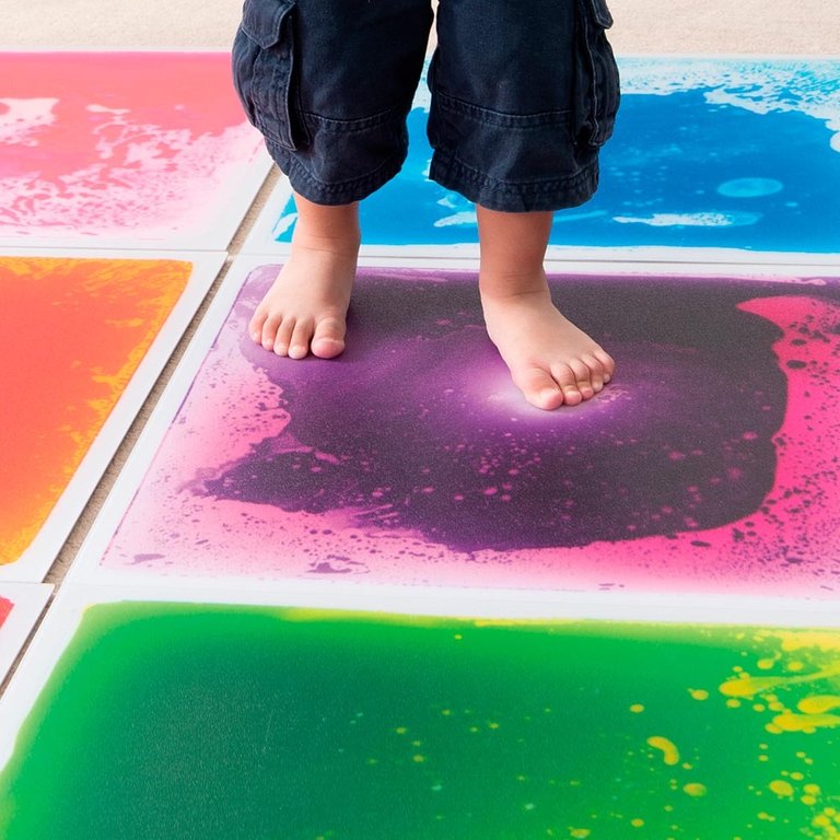 Colorido, Baldosa de Gel Sensorial
