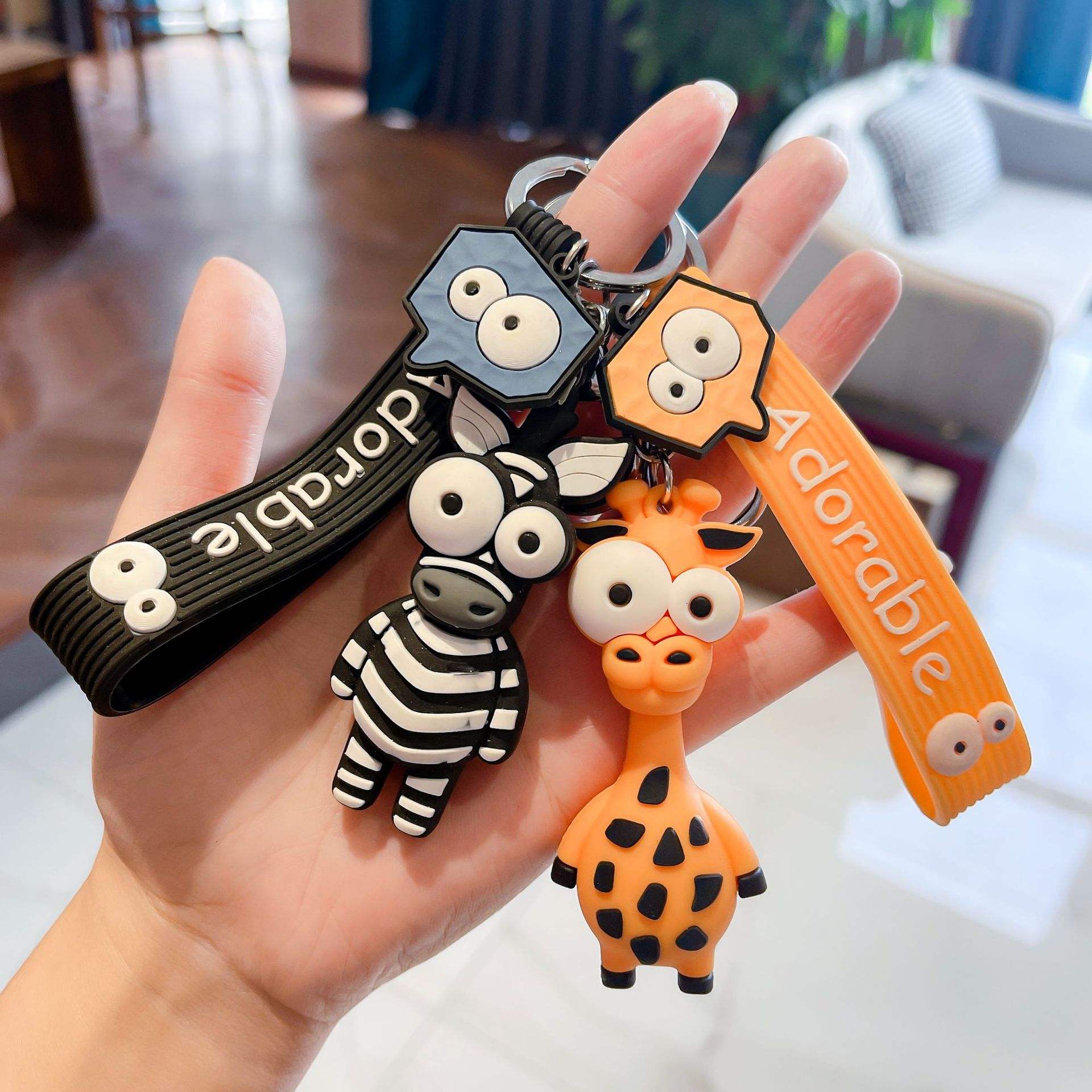 พวงกุญแจยีราฟ