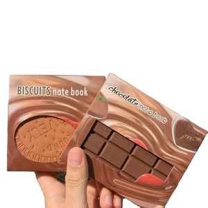 Bloc de notas Perfumado Bloc de notas de chocolate Cuaderno Mini Memo Cuaderno de alto nivel de apariencia al por mayor