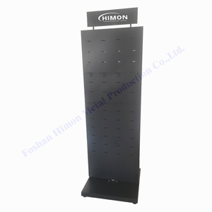 Rotazione di 360 gradi negozio al dettaglio colore nero personalizzato gancio a 2 lati tavolo da appoggio rotante spinner espositore rack - Product Image 5