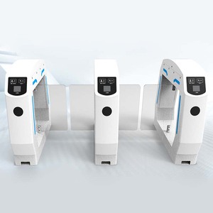 Tornello automatico della barriera dell'oscillazione del portone di velocità veloce di sicurezza dell'entrata con il prezzo del sistema di controllo di accesso - Product Image 3