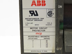Neuer und originaler SPS-Leistungs schalter 400A 480VAC 2-poliger SPS-Programmier regler - Product Image 2