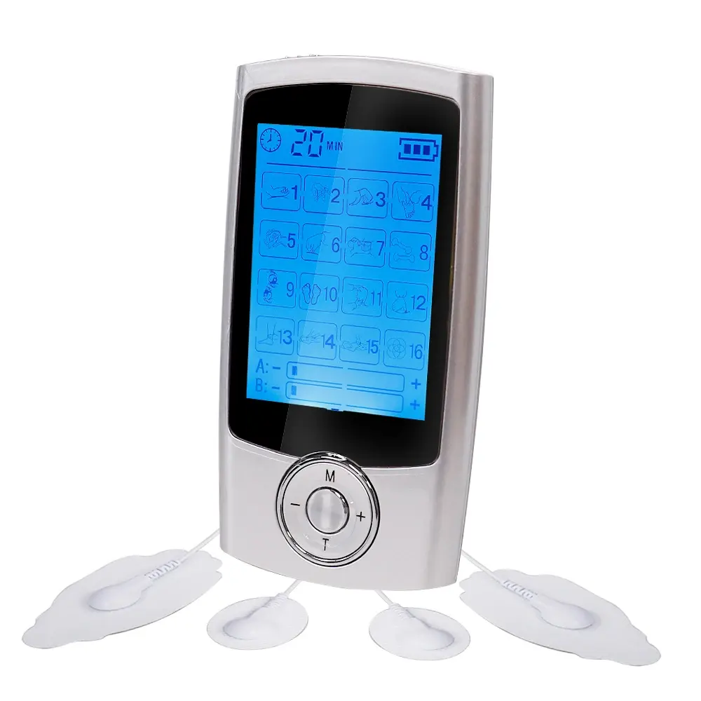 EMS hàng chục Máy electrostimulator vật lý trị liệu thiết bị điện cơ bắp kích thích xung châm cứu Massager chăm sóc sức khỏe