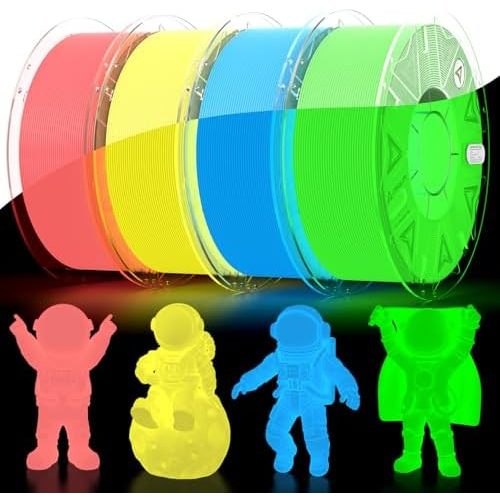 Glow in the Dark-pinkblueyellowgreen