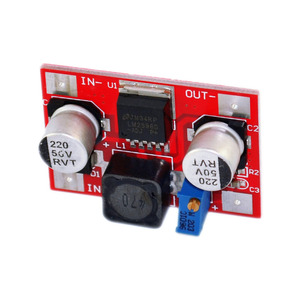 LM2596 Módulo de reducción de voltaje ajustable de/Entrada de 4,5-30V/Salida de 1,25-26V (BEA2) para Microbit - Product Image 3