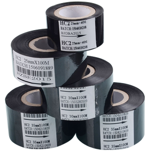 UNIONCODING-Cinta de codificación negra, 30mm x 100m, cintas de estampado en caliente, uso en bolsa de plástico, máquina codificadora de fecha, lámina de codificación, tipo HC3 - Product Image 3