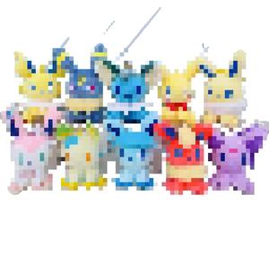 Fabrika toptan peluş oyuncaklar dolması hayvan sevimli ve yumuşak Pokemoned kolye oyuncak Pikach peluş bebek Kawaii karikatür dolması oyuncaklar - Product Image 1