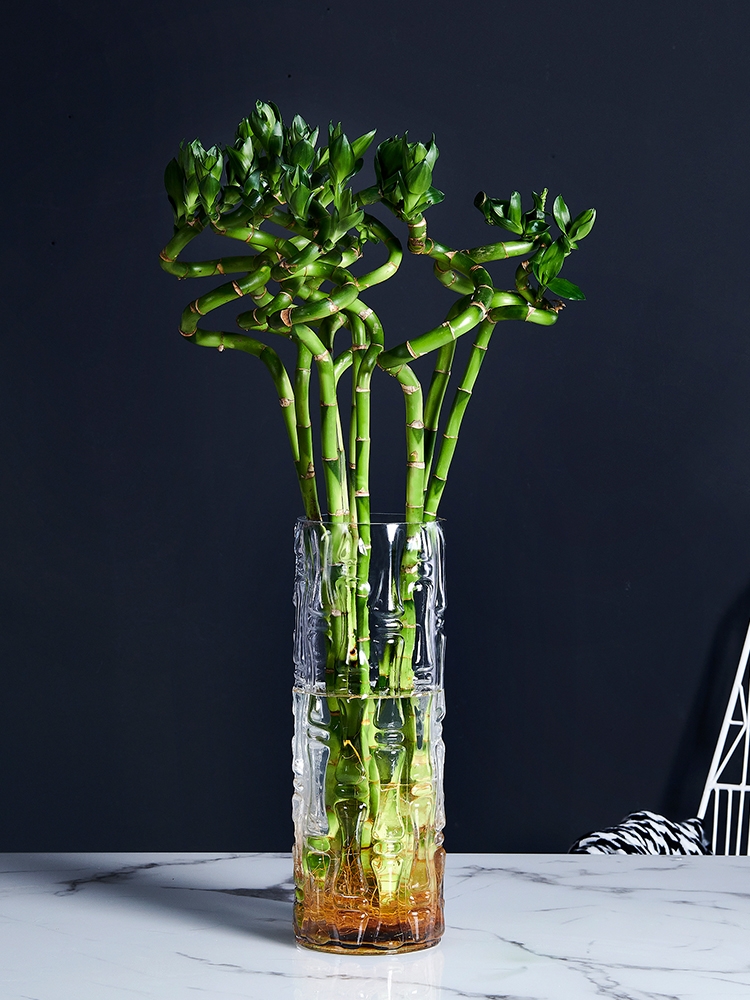 Factory Produced Wholesale Glass Flower Vase for Home Decor