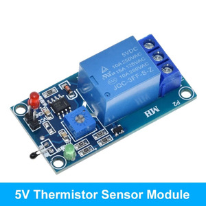 5V/12V Thermal <strong>Sensor</strong> <strong>Module</strong> 1 Channel Relay <strong>Module</strong> Combo <strong>Module</strong> Thermistor Temperature <strong>Sensor</strong> <strong>Module</strong> - Product Image 3
