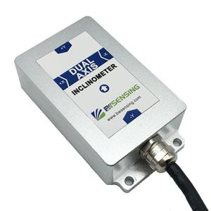 BWSENSING Dual Axis Inclinometer BWS4800 Accuracy 0.008 Deg <strong>Analog</strong> and Digital <strong>Output</strong> RS232 0-20mA <strong>Tilt</strong> Angle <strong>Sensor</strong> - Product Image 1