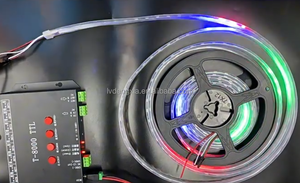 <strong>LED</strong> <strong>Pixel</strong> <strong>Controller</strong> Full Color T-8000A TTL <strong>Programming</strong> <strong>Controller</strong> 8 Ports Output <strong>with</strong> SD Card <strong>LED</strong> Synchronous <strong>Controller</strong> - Product Image 2