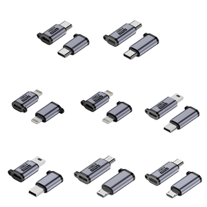 <strong>USB</strong> <strong>C</strong> to <strong>Micro</strong> <strong>Adapter</strong> Mini <strong>USB</strong> <strong>Adapter</strong> <strong>Type</strong>-<strong>C</strong> Female to for 8Pin Male Phone <strong>Adapter</strong> Support Charging Transfer - Product Image 2