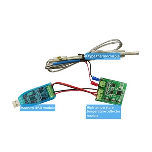 Taidacent-Módulo de termopar tipo K, Sensor de temperatura MODBUS RS485 MAX6675, módulo colector de temperatura - Product Image 4