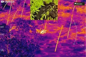 Sytong FM06-50LRF nhiệt hình ảnh độ phân giải 640 50mm ống kính 18mk 2500m phát hiện tầm nhìn ban đêm bằng một mắt Wifi 1200m Phạm vi công cụ tìm - Product Image 2