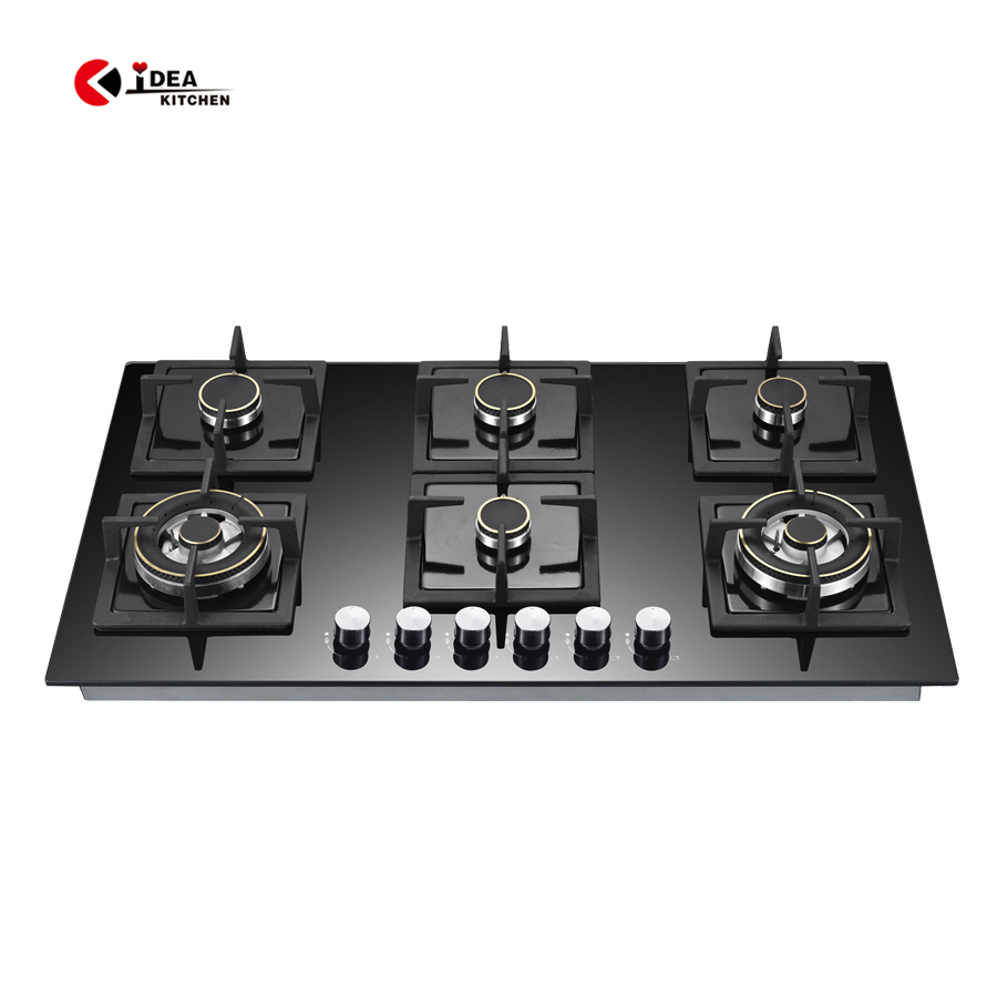 Cuisinière à gaz TP 6 brûleurs
