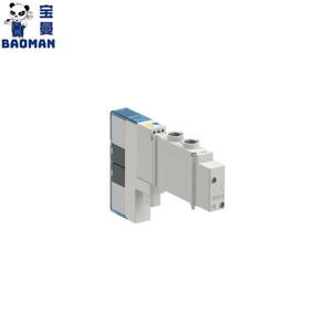 SMC Pilot kumandalı 4/5 Port Solenoid vanalar SJ1000/2000/3000/4000 düşük profilli kaset tipi temelsiz yapı bir tarafı Solenoid - Product Image 5