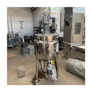酸奶用牛奶均质机高压均质机500l混合罐带均质机热搅拌器混合器 - Product Image 6
