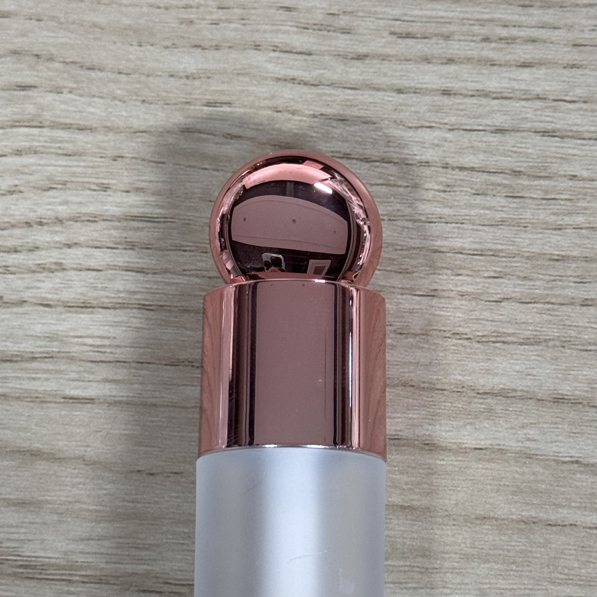 Pincel gota de agua de 6 ml - Cabeza plana, electrochapado, polvo ABS esmerilado.
