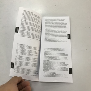 Custom Mini <strong>Booklet</strong> Printing Service Folded User Manual Products Guidelines Print Instruction <strong>Booklet</strong> - Product Image 1