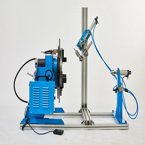 Pneumatic Torch Holder 300kg Welding Positioner, <strong>Automatic</strong> Welding <strong>Rotating</strong> <strong>Table</strong> for Tig Mig - Product Image 4