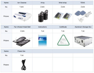 Máy làm sạch chân bằng ion kép di động chuyên nghiệp, bán buôn, làm sạch sâu, spa chân ion, thải độc với chậu - Product Image 3