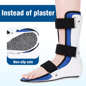 دعامة جبيرة مريحة قابلة للتعديل من النيلون للكاحل من النيوبرين مثبت القدم لتثبيت كسر الكاحل وإعادة التأهيل - Product Image 4