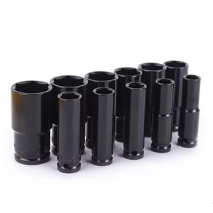 11 adet siyah oksit Allen Kkey seti anahtarı için Hex soket kapak vidası elektrikli darbeli anahtar Hex lokma seti kutu - Product Image 2
