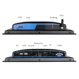 3MM Bezel Waterproof Embedded RS232 Ethernet Wifi android mini-computer 10 zoll industrie panel pc - Product Image 5