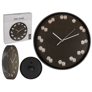 นาฬิกาแขวน, ลูกเต๋า, D: ca. 30,5ซม. - Product Image 1