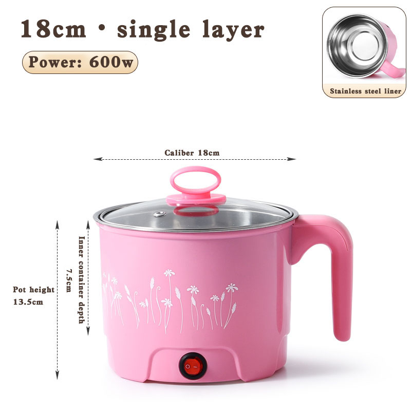 Rose C/pot simple (intérieur en acier inoxydable)