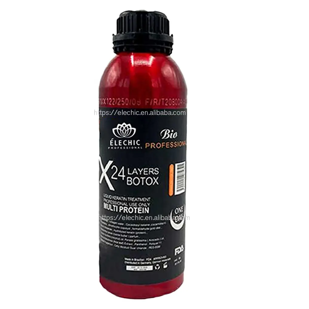 Brasil Keratin Elechic Maxkera Traitement des cheveux Huile de noix de coco Redresser Protéine Kératine