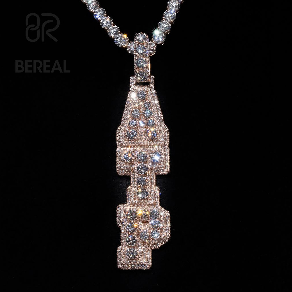 3 inches Moissanite+S925
