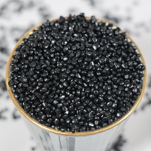 深黑色HDPE LDPE LLDPE聚乙烯颗粒PP PE ABS载体炭黑母料用于塑料 - Product Image 5
