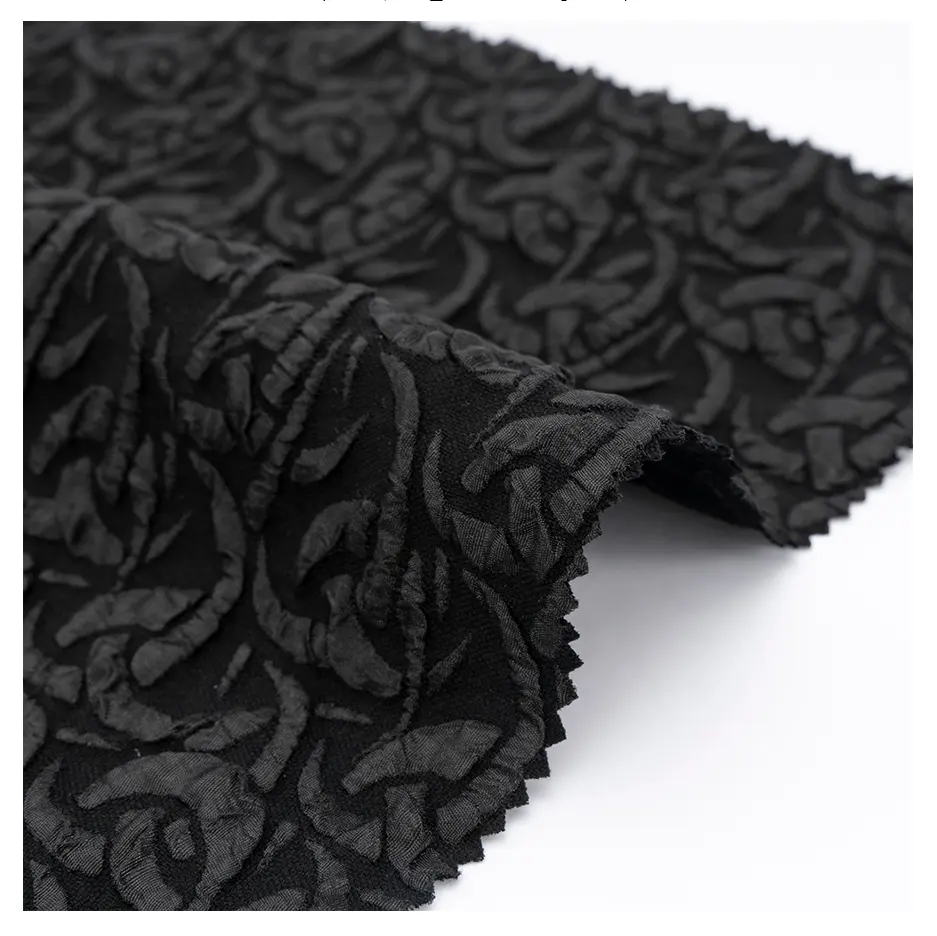 ABAYA kumaş üretici tedarik yüksek kalite islam kadın giyim tekstil kore siyah Dubai Internet kumaş Abaya