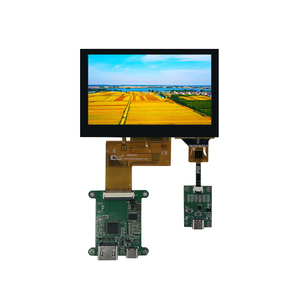 Display LCD Touch TFT da 4.3 pollici con scheda di interfaccia Audio-Video per il collegamento con Raspberry Pi - Product Image 4