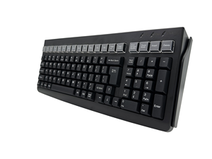 LIF KB-101 kablolu klavye tuşu ve sayısal tuş takımı POS sistemi için manyetik kart okuyucu ile özelleştirilebilir - Product Image 3