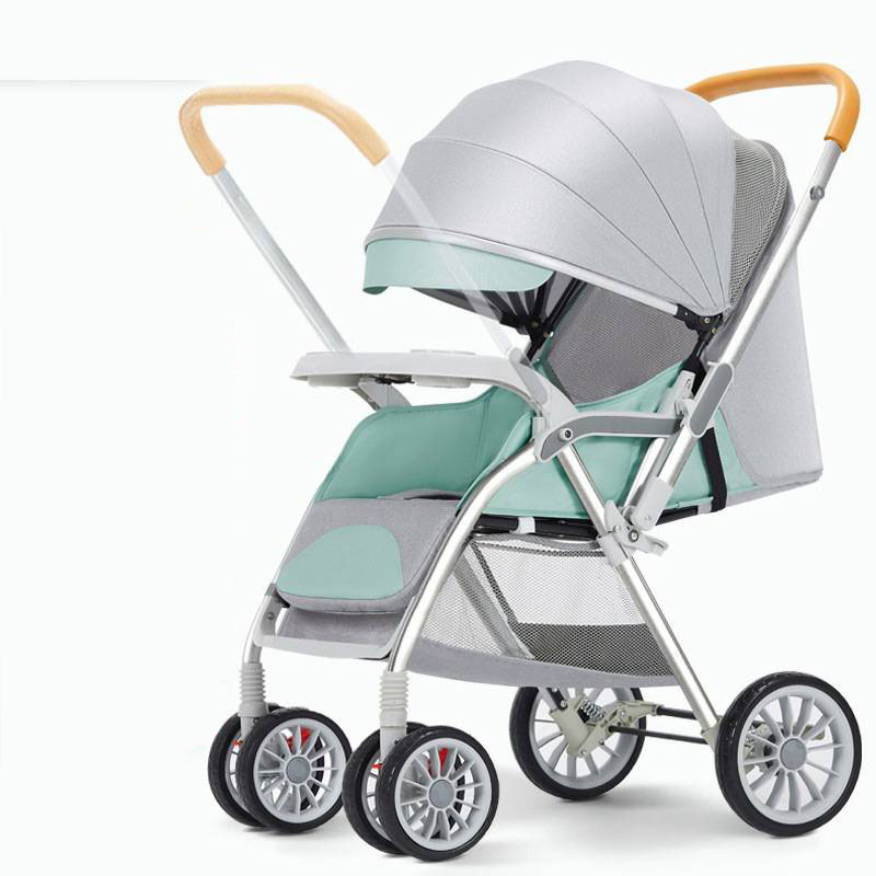 Light green-two-way push 39cm sleeping basket
