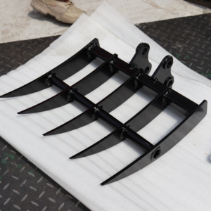 高顶耙地迷你挖掘机附件所有尺寸的耙地挖掘机农场作业用耙地 - Product Image 2